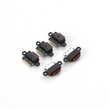 TYPE-C USB-C 24Pin Mid-Mount Receptacle