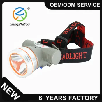 OEM High quality high capacity li battery led headlamp for outdoor camping usage