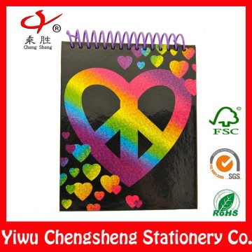wholesale scraching selling unique notebook