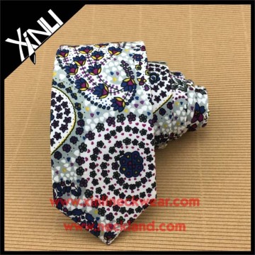 Perfect Knot 100% Handmade Cotton Print Wholesale Mens Short Neckties Exclusive