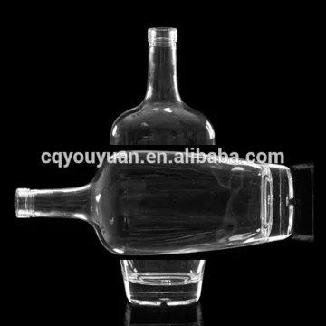 750ML Custom Different Sizes Whisky Bottle Whisky Bottles Clear