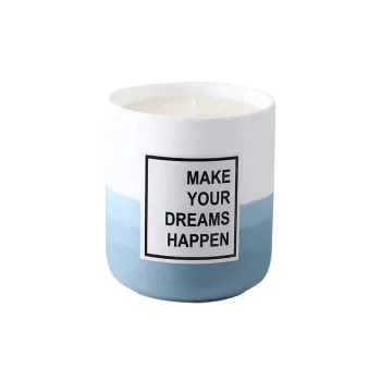 Ceramic Candle Jar Holder for Aromatherapy Essential Oil Candles