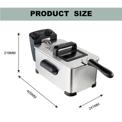 Kitchen appliances 3.5L deep fryer for frying food