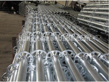 High Quality Wedge and Rosette Type Galvanzied Ringlock Scaffolding