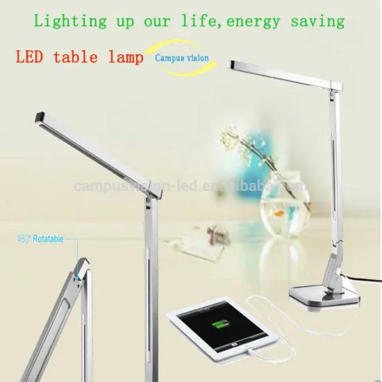 Energy-saving 100-240V AC Folding Dim Rechargeable 7w Led Reading Lamp,Led Table Lamp,Led Desk Lamp