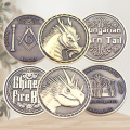 COINS METAL 3D COINS LOGO DOUBLE SIFE