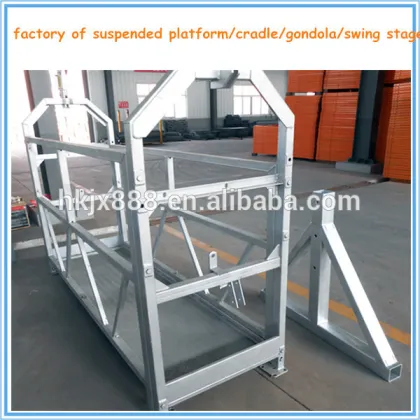 window-cleaning machine small work platform
