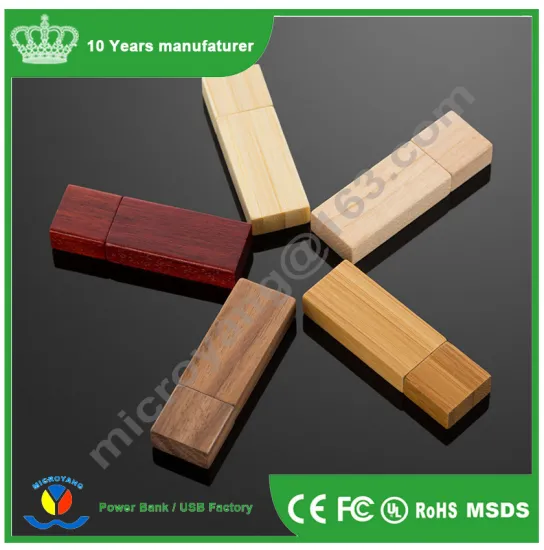 Wooden rotating Swivel USB 2.0 Memory Stick Flash pen Drive 4GB 8GB 16GB 32GB