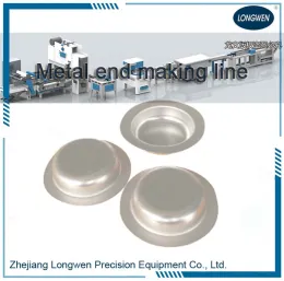 Automatic aerosol spray dome making machine production line