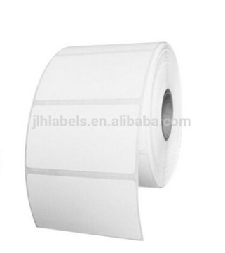 Direct Thermal Labels, 2 1/4 x 1 1/4 Inch, White, Roll, Permanent Adhesive, Perforations Between Labels, 1000 per Roll,12 Rolls
