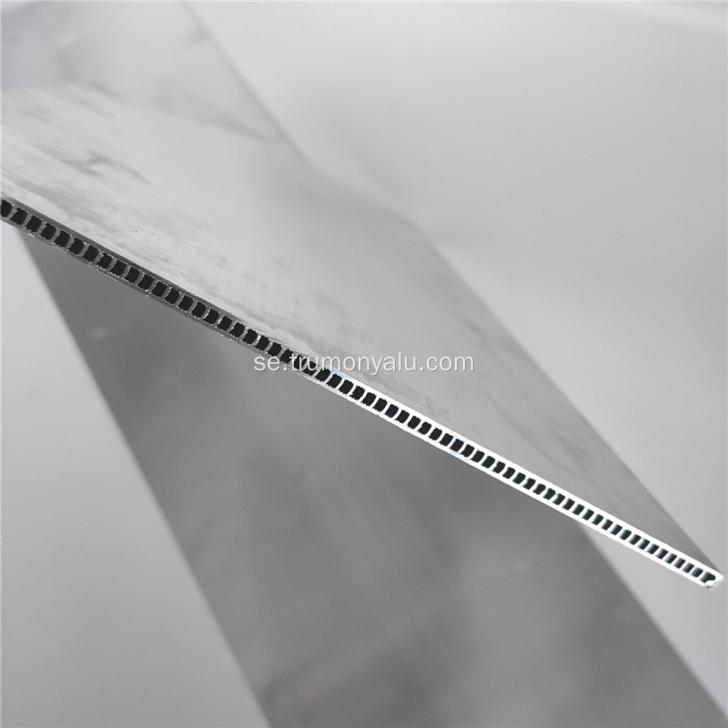 Flat Aluminium Micro-Channel Tube för värmeväxlare