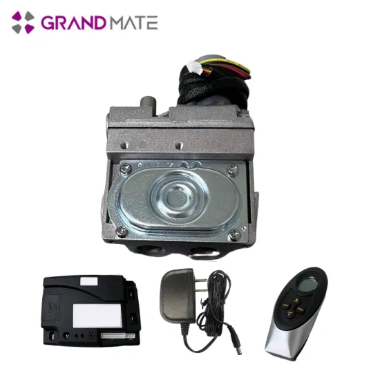 Medium pressure gas remote controlled valve