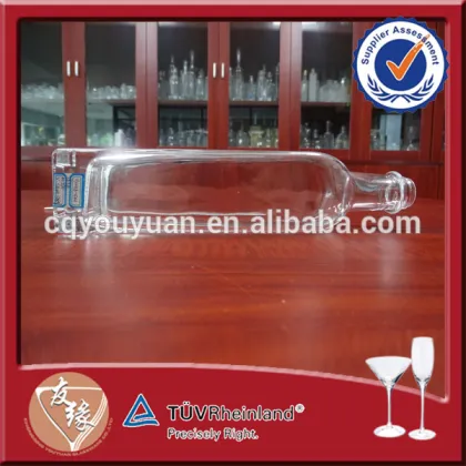 Screw Top Square Extreme Glass Bottle 500ML Olives Oil Glass Bottles