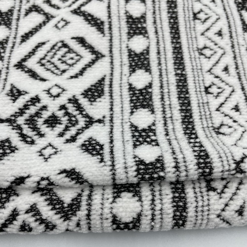 100% Polyester Chenille Jacquard Textile