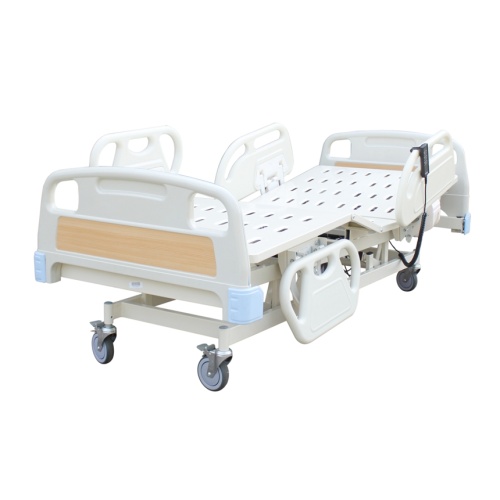 Electric three-joint home hospital bed with remote control