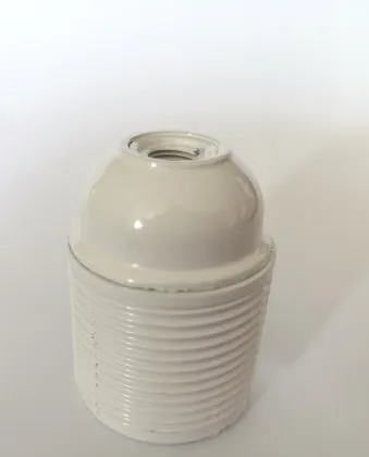 Cheap White Screw Type Recessed Bulb Holder with Motion Sensor Night Light Socket