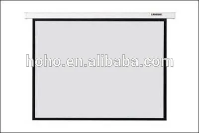 Wall Mounted Motorized Projector Screen / Electric Projector Screen / Automatic Projector Screen