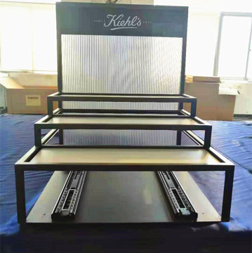 Rak dan Rak Paparan Runcit Kosmetik Tersuai Lekapan