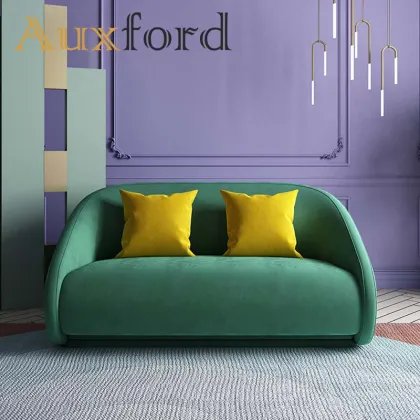 European style fabric folding sofa multifunction sofa bed