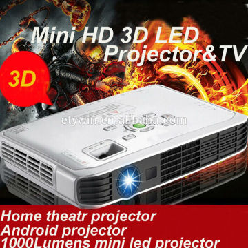 Home theater projector, mini led projector, built-in TV full hd 3d led projector for mini projector smart and led projector