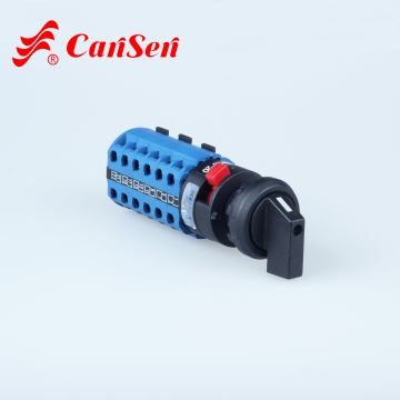 Cantak LW26-20 1-10 Professional 20A CE Certified 6-Position Rotary Switch