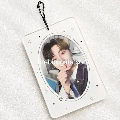 Acrylic Photo Keychain Instax Acrylic Photo Card Keychain