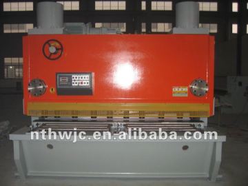 All steel welded structure, vibrating treatment of ageing QC11Y-25*2500 Hydraulic guillotine shearing machine