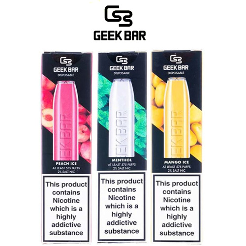 Geek Bar Vape Disposable Pod 575 Puffs