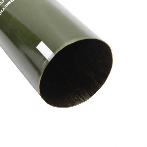 Anodized aluminum circular tube