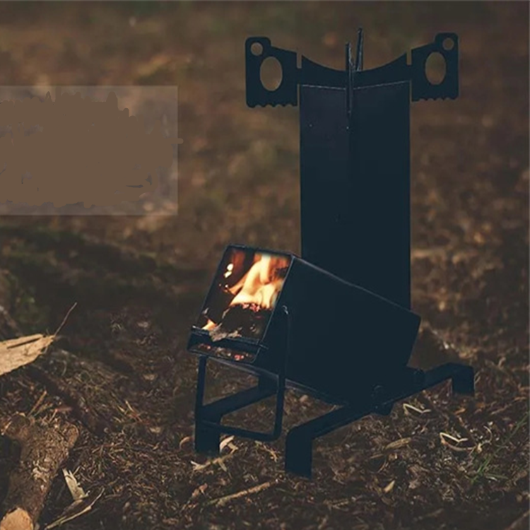 outdoor rocket pellet camping stove