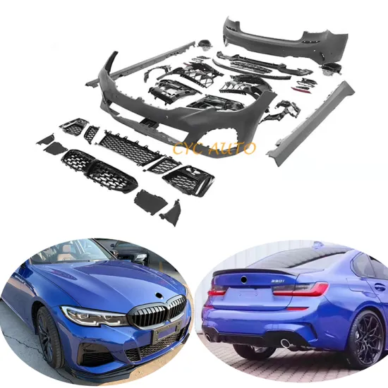 M Performance Style Body Kit for BMW 3 Series G20 G28: Front and Rear Bumpers