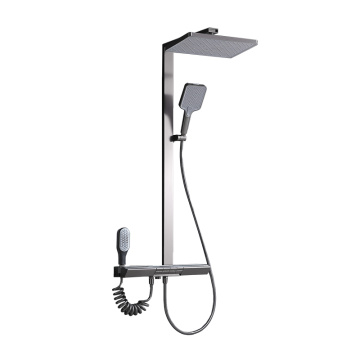 Large Spray Digital Shower Set with Atmosphere Light