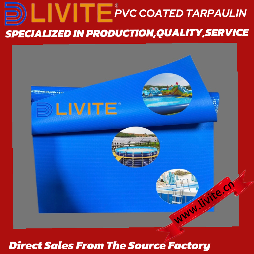 Livite 0,8 mm050gsm tessuto pool impermeabile