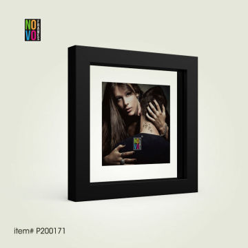 black PS photo picture frame