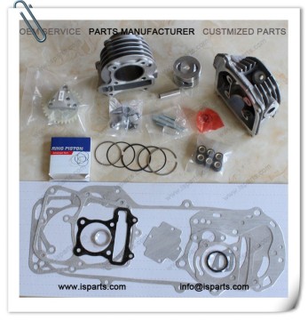 Kit cilindro GY6 100 cc foro da 50 mm con valvola 69 mm - adattamento scooter