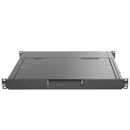1U 17inch Rackmount VGA KVM Console with 8-Port Server LCD KVM Switch