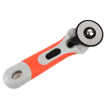 Professional 45mm Rotary Cutter for Fabric, Paper, Patchwork, Craft & Leather Cutting
