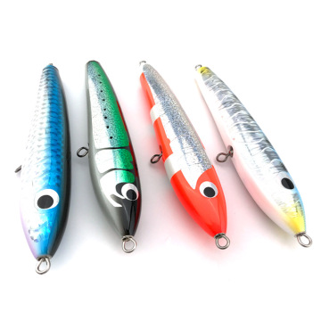 Hurtownia OEM Top Water Water Drewniane przynęty - 90G 120G 140G WALKE WALKER TOP Water Pencil Przynęta