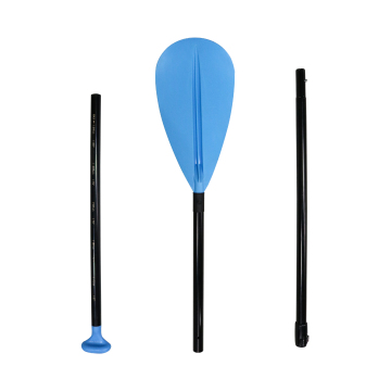 Custom Logo Aluminum Shaft SUP Single Blade Paddle for Inflatable Paddleboards
