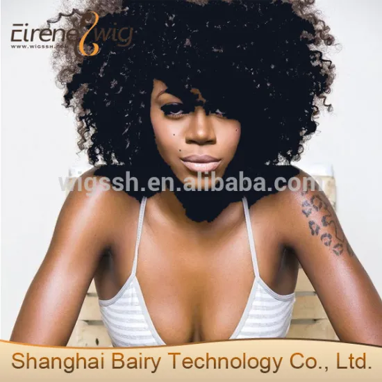 Eirene brazilian hair afro kinky curly braided bob style lace front wig