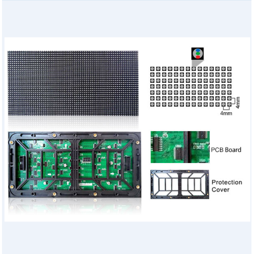 Ultra Light P4 Full Color Outdoor Led Screen