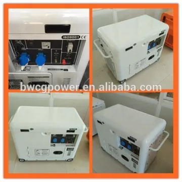 6kva portable 110/220 volt generator 60hz 3600rpm