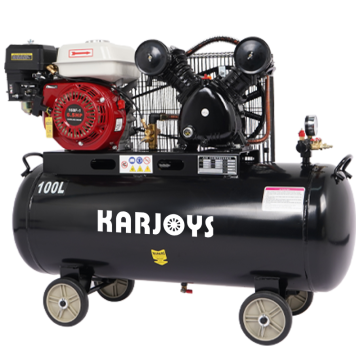빠른 배달 저음 6.5hp 8bar 115psi 100L 휴대용 공기 압축기