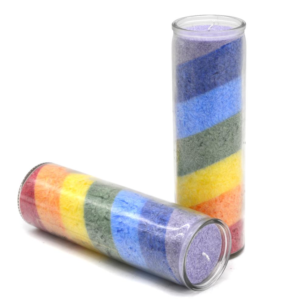 Rainbow Color Spiritual 7 giorni Candele chakra