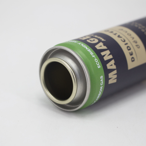 قوطی قلع آئروسل با لاک داخلی طلایی