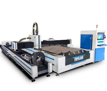 Platform platform pertukaran permukaan ultra-besar dan mesin pemotongan laser gentian bersepadu tiub
