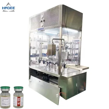 Glass Vial Bottle Filling Capping and Labeling Machine