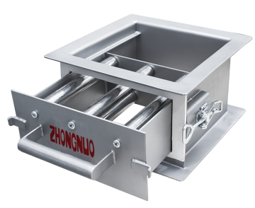 Premium Quality Flange Housed Drawer Type Iron Remover Permanent Magnetic Separator