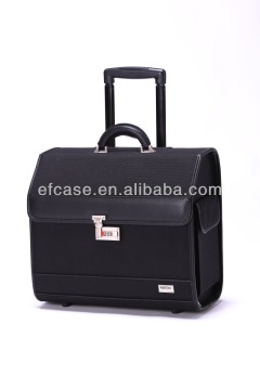 PROFESSIONAL BLACK BEAUTY FLIGHT TROLLEY CASE WITH WHEELS