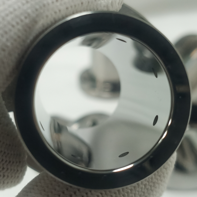 Hard alloy outer sleeve ring